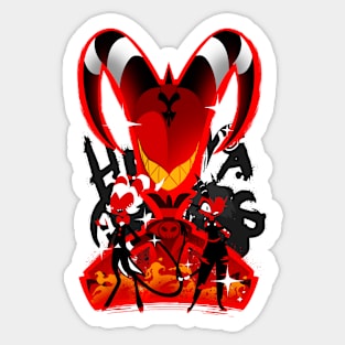 Blitzo x Millie x Moxxie Helluva Sticker